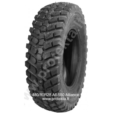 Tyre 400/80R28 (14.9R28) 550 Multiuse Alliance 151D/156A8 TL