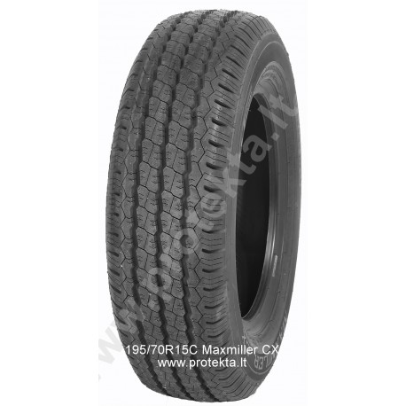 Padanga 195/70R15C Maxmiler-CX GT Radial 8PR 104/102R TL