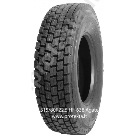 Tyre 315/80R22.5 MG638 Mirage 20PR 156/152L TL M+S