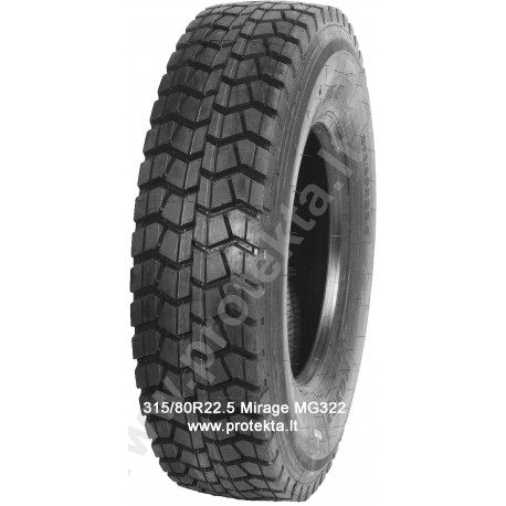 Padanga 315/80R22.5 MG-322 Mirage 20PR 156/152L TL