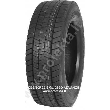 Tyre 295/60R22.5 GL265D Advance 18PR  TL M+S