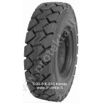 Tyre 5.00-8 K-610 Kinetics Kenda 10PR 120A5 TT