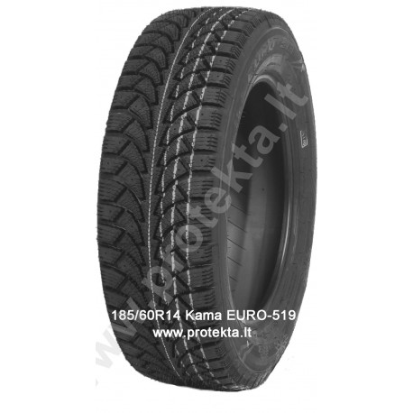 Tyre 185/60R14 Kama Euro519 82T TL  M+S