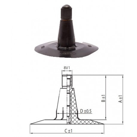 Kamera 7.50-20 TR15 Kabat