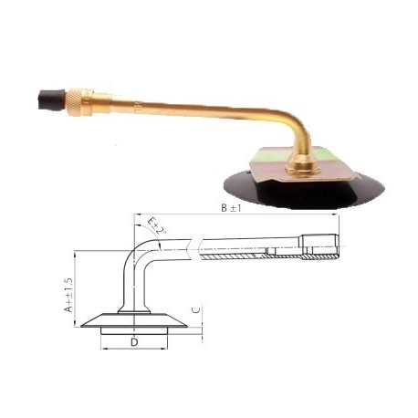 Tube 26.5-25 TRJ-1175C Kabat