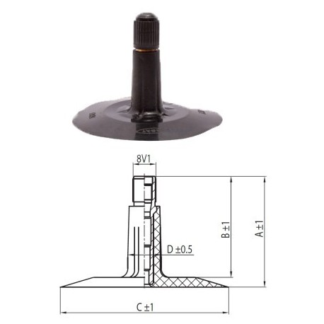 Kamera 5.00-10 Voltyre