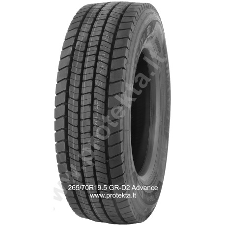 Tyre 265/70R19.5 GRD2 Advance 16PR 140/138MTL M+S 3PMSF