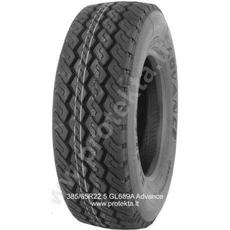 Padanga 385/65R22.5 GL689A Advance 24PR 164K TL M+S 3PMSF (univ.)