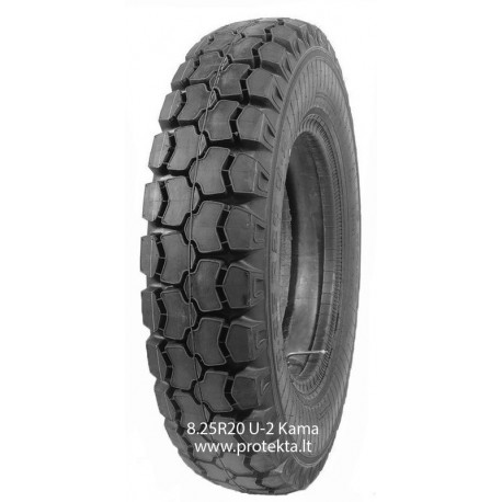 Tyre 8.25R20 U2 Kama 10PR 125/122J TTF M+S