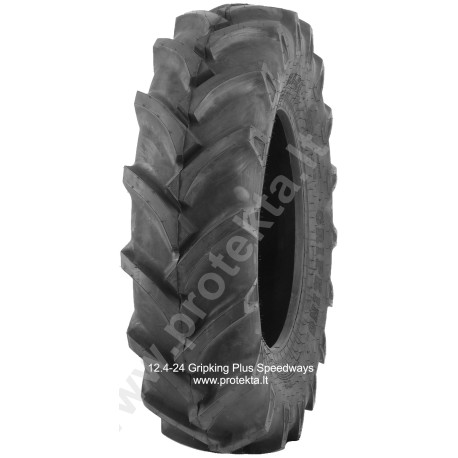 Tyre 12.4-24 (320/85R24) Gripking Plus Speedways 8PR 121A6 TT (egl.)