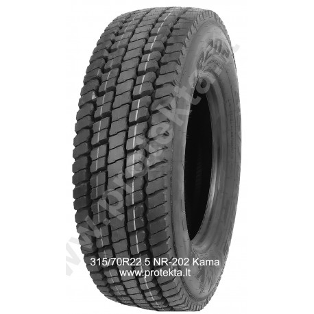 Padanga 315/70R22.5 NR-202 Kama CMK 154/150L TL M+S